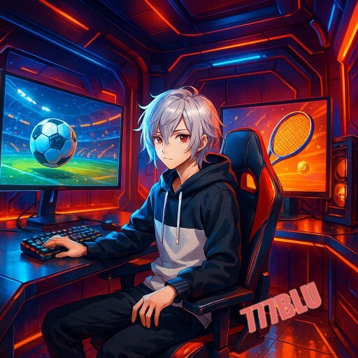 Imagem promocional da 777BLU mostrando a plataforma e suas vantagens