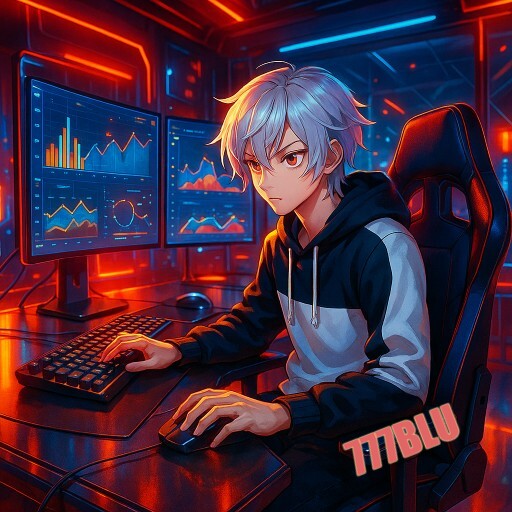 Imagem promocional da 777BLU mostrando a plataforma e suas vantagens