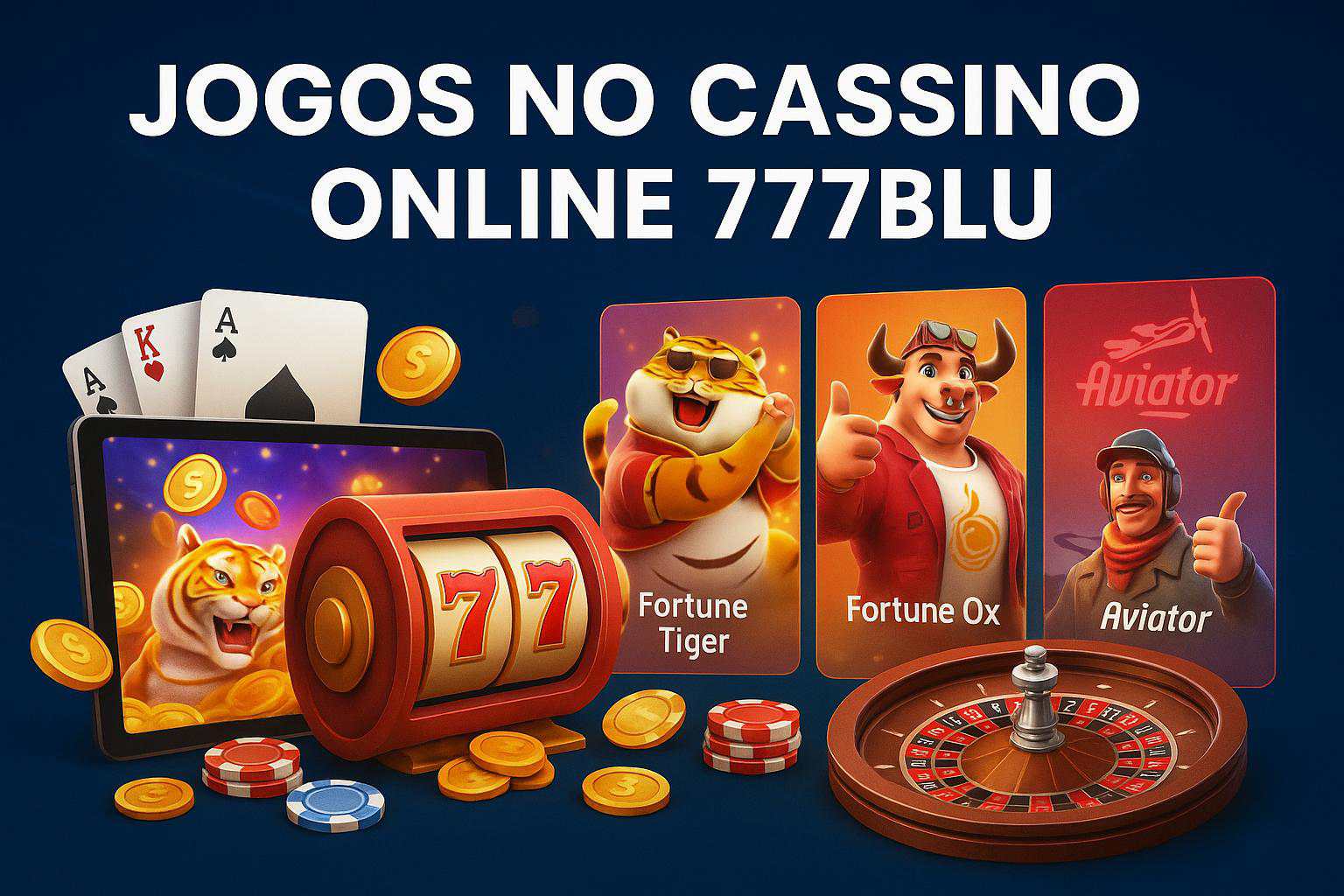 Jogos de cassino online 777BLU