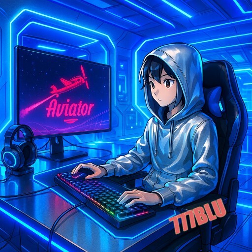 Imagem promocional da 777BLU mostrando a plataforma e suas vantagens