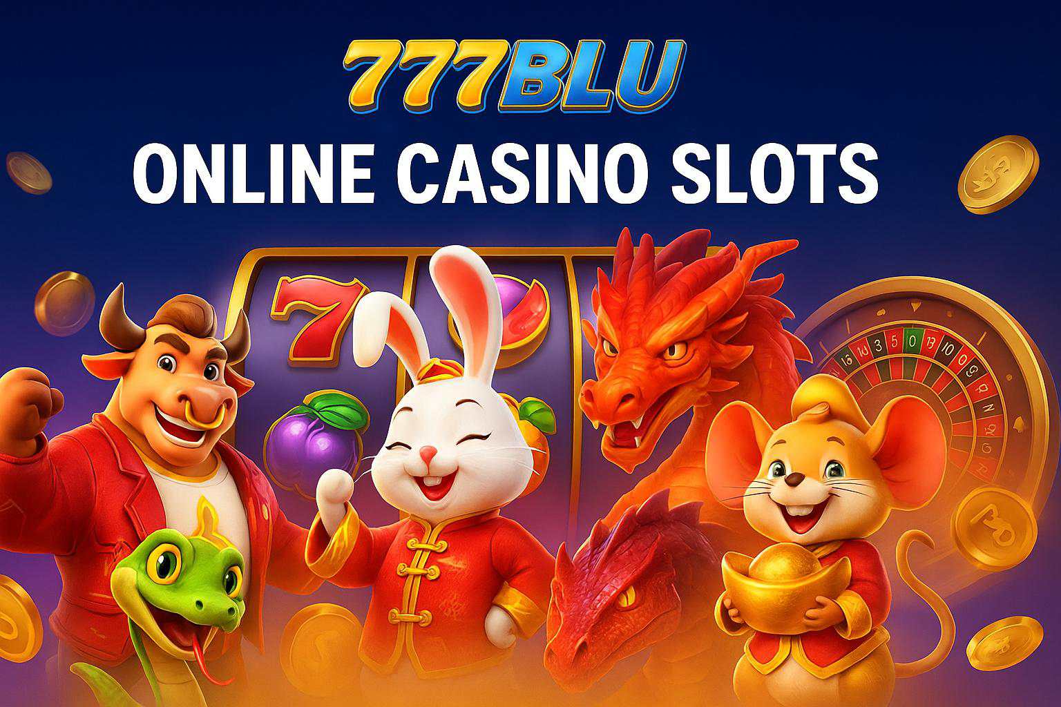Explore o mundo das slot machines no 777BLU Casino